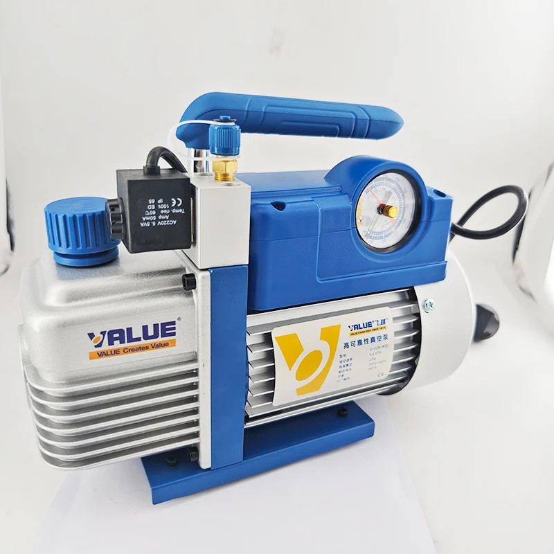 V-I125Y-R32 brass gauge vacuum pump 1.5L liter new refrigerant R32 air pump air conditioning