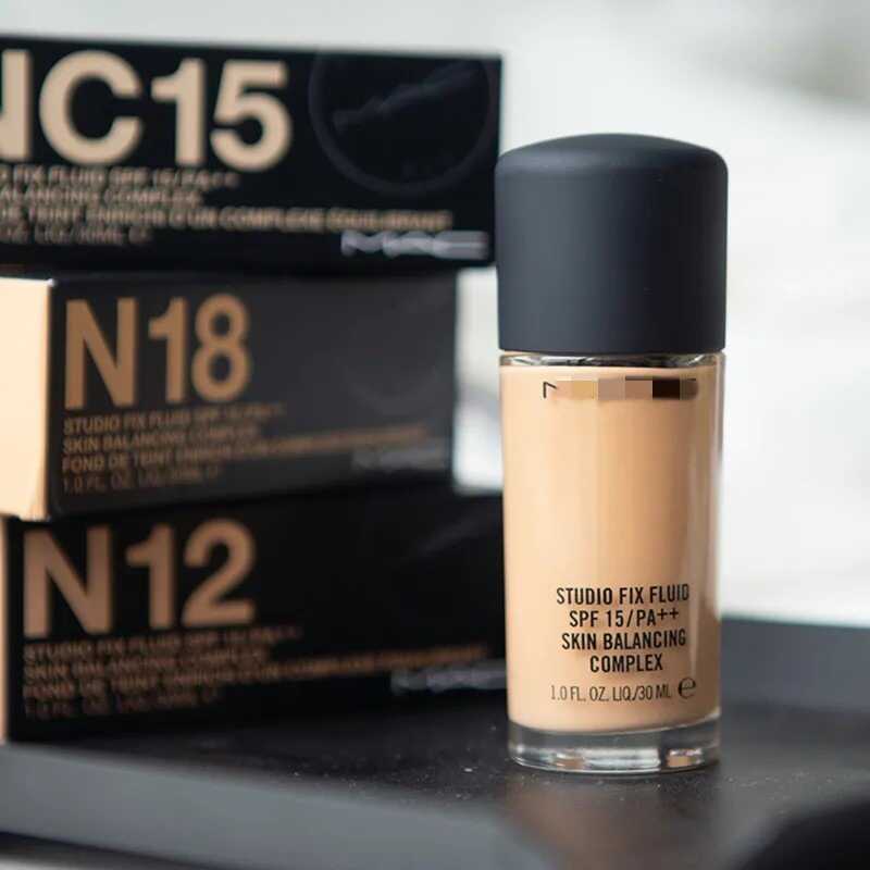 M Home Flawless Liquid Foundation N12NC15 คอนซีลเลอร์ Hold แต่งหน้า Delicate Oil Control ครีมผิวพร้อ