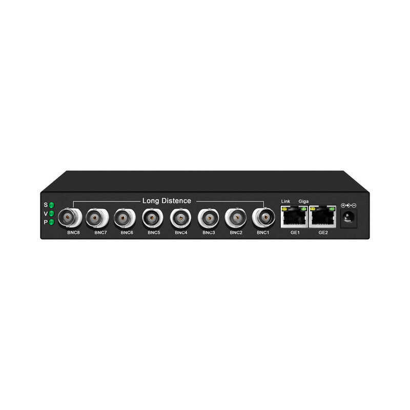 Gigabit Online 8-Port Gigabit BNC Coaxial Network Switch max250m