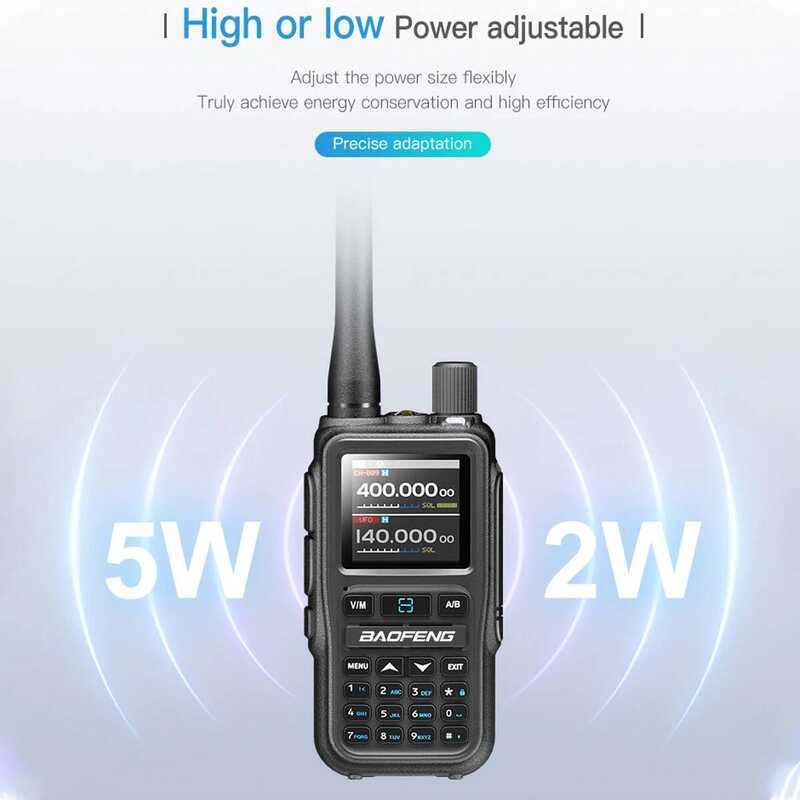 ◮  UV-5R มินิไร้สายบลูทู ธ การเขียนโปรแกรมเต็มวง 999Ch AM