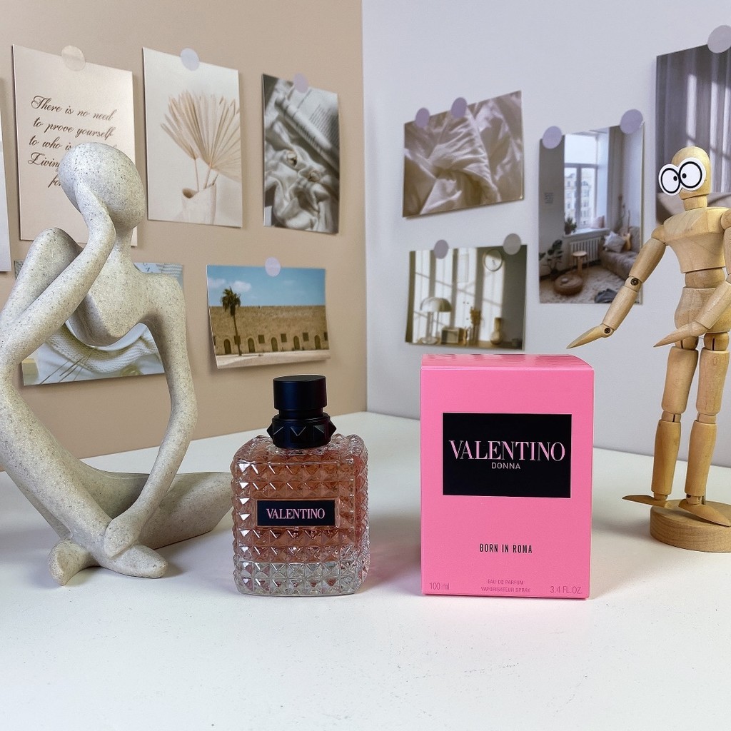 2025 แฟชั่นสไตล์ร้อน 70 Mingtong รุ่น Valentino Donna Born in Roma Lady Roman/Punk Sweetheart 100ml 