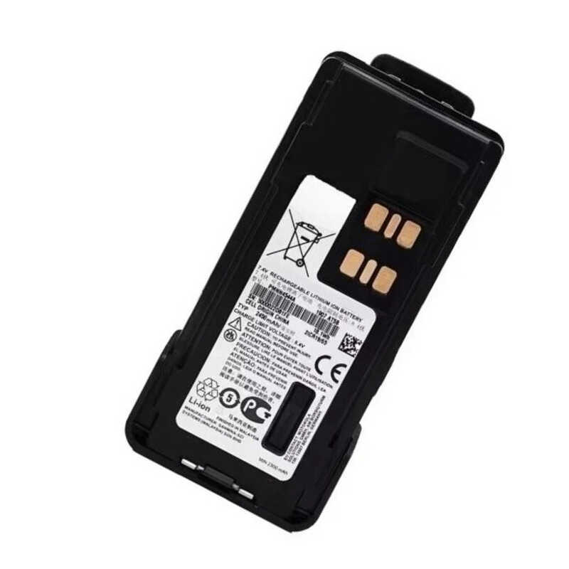 ▥ ▥ 2450Mah Pmnn4544a แบตเตอรี่สําหรับ Motorola Ip68 ใช้ได้กับ Dp4400 Dp4600 Dp4800 Xpr3500 Xpr