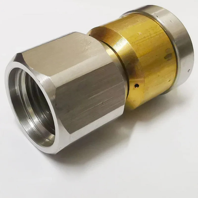 1/4" Rotary Type Spray Hose Sewer Jetter Nozzle Female Thread Nozzle Drain Hose Pipe Tap Spray Nozz