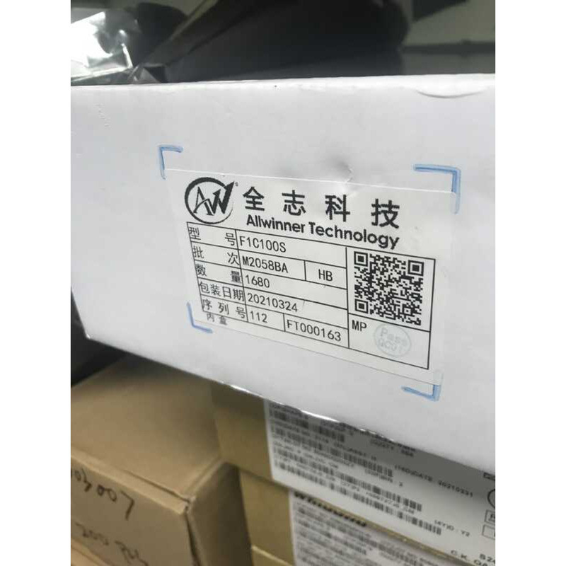 F1C100S F1C200S ชิป DDR QFN88 600M ARM9 ALLWINNER/Quanzhi