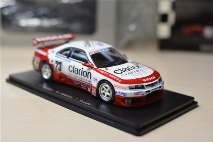 สปาร์ค 1: 43 Nissan Nissan GT-R R33 LM 23 #LeMans กระเป๋าหลวม LeMans 1996