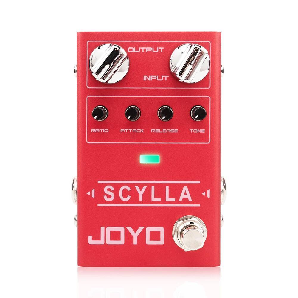 JOYO R-27 SCYLLA Bass Compressor Pedal High Dynamic Control Range Studio-grade Bass กีตาร์เหยียบโจมต