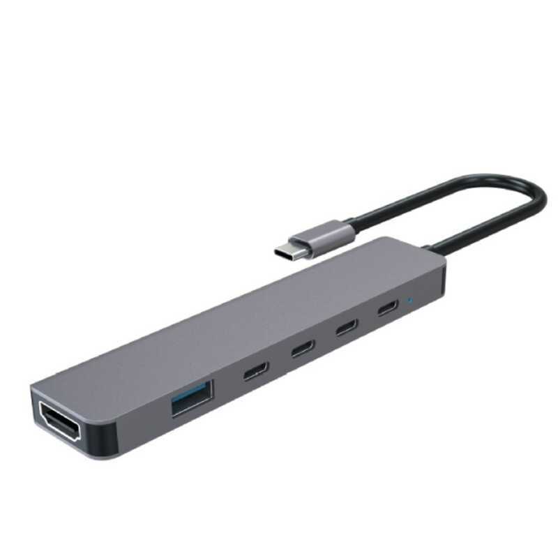 All 3.0 Docking Station HDMI 4K HD Adapter usb hub Notebook Docking Station PD1W Power Supply