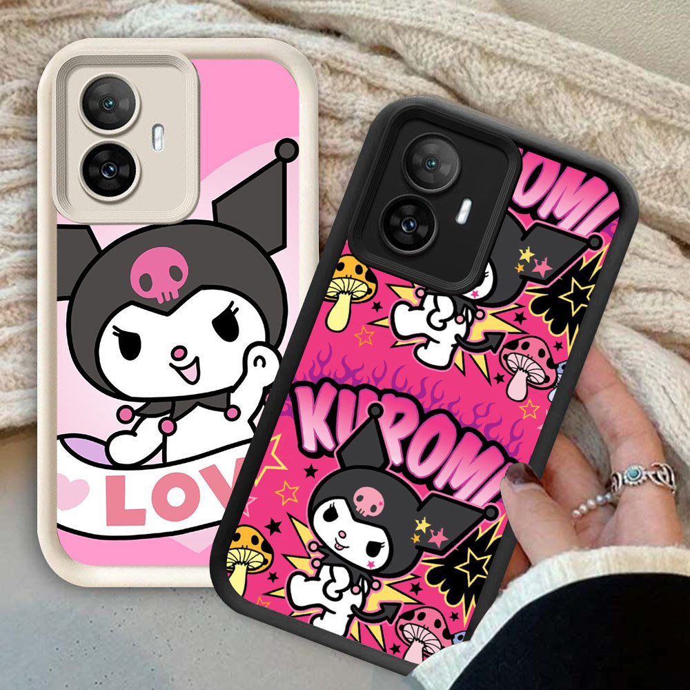 YS-64 Kuromi เคสกันกระแทกสําหรับ OPPO F25 Reno 10 11 11F Realme C55 Narzo N55 C67 12 Lite Pro
