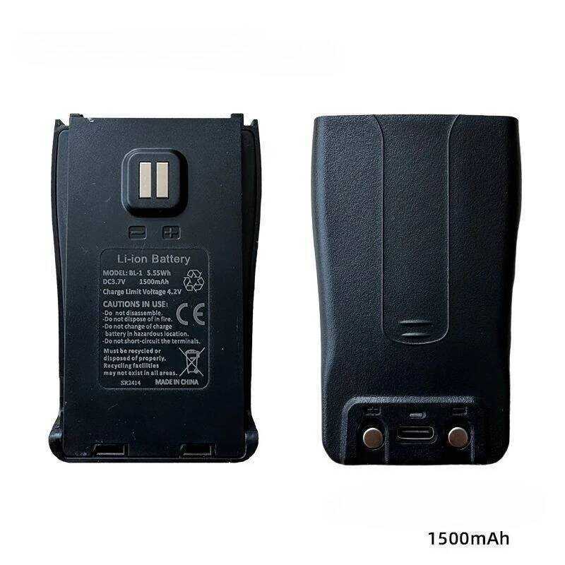 ۞ Walkie Talkie Bl-1 สําหรับ  Bf-888H Radio3.7V 1500Mah Li-Ion แบตเตอรี่