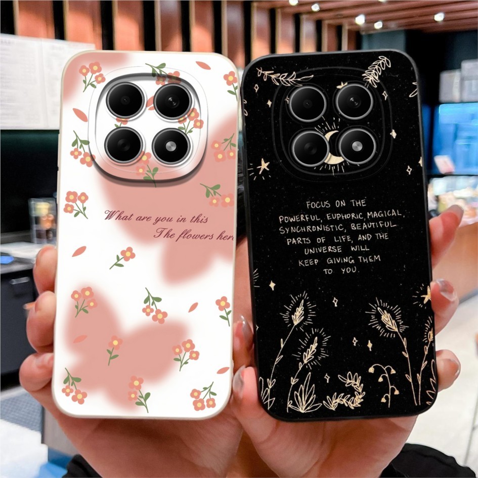 ปลอกสําหรับ Redmi Note 15 15 Pro+ 5G เคสโทรศัพท์ป้องกันกล้องน่ารักการ์ตูนรูปแบบสําหรับ Redmi Note15 15Pro กันชน Capa