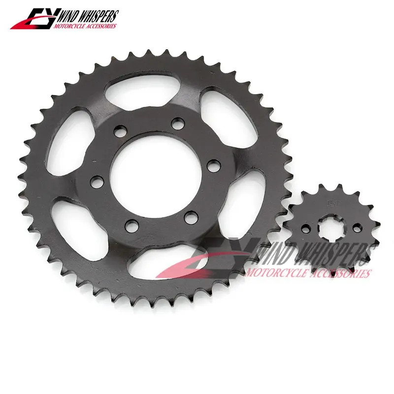 Motorcycle Front Rear Sprockets For Yamaha XT225 XT 225 D,E,F,L,M N,P,R,S,T,V,W Serow 225 1992-2007