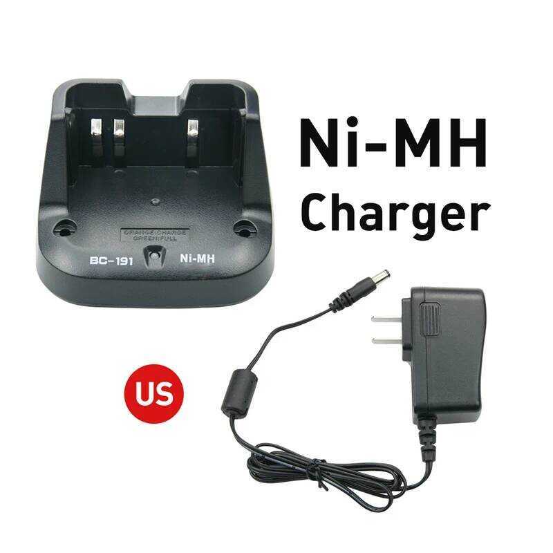 ▥ Bc-191 Ni-Mh ฐานชาร์จสําหรับ T70e V80 G80 U80 F4001 F3002 F4002 F3003 วิทยุ