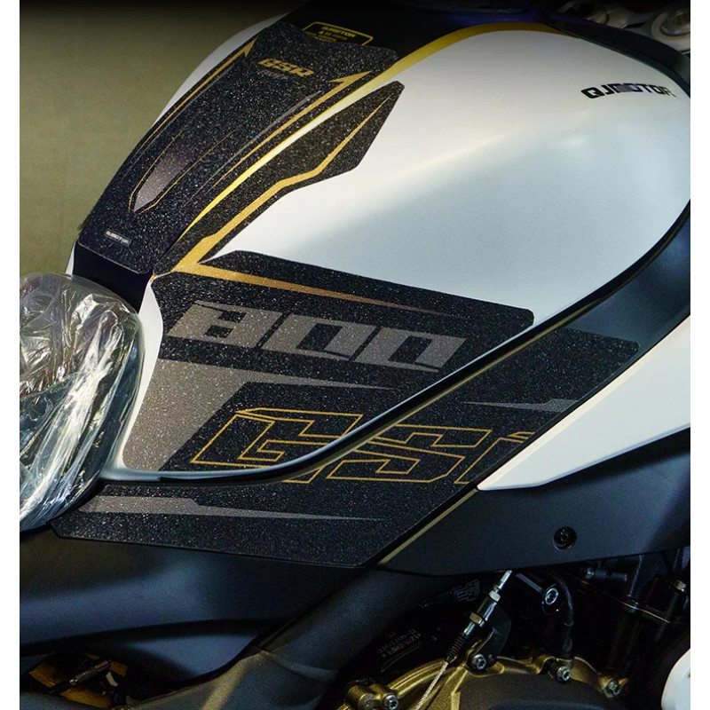 FOR QJMOTO Race 800 Motorcycle Tank Pad Protector Leather Frosting Sticker Decals Accessories