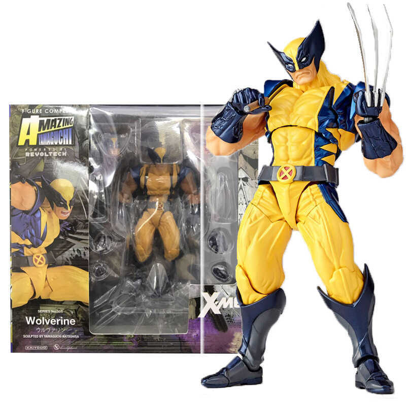 Marvel Deadpool League Yamaguchi สไตล์ X-Men Wolverine Logan Action Figure ตกแต่งของเล่น