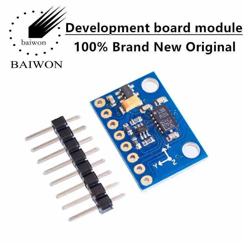 GY-511 โมดูลเซ็นเซอร์ความแม่นยำสูง LSM303DLHC เข็มทิศอิเล็กทรอนิกส์ 3 แกน