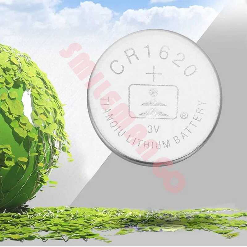 CR1620 แบตเตอรี่ปุ่ม CR 1620 3V DL1620 BR1620 ลิเธียมสำหรับนาฬิกา รีโมทรถยนต์ เครื่องคิดเลข เครื่องช