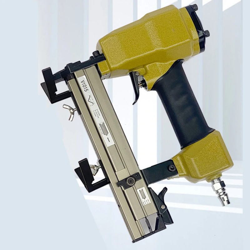 V1015 V-Shaped Nail Gun For Picture Frame Photo Frame Back Nail Pneumatic Gun Angle Nail Gun