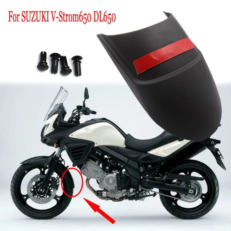 For SUZUKI V-Strom650 DL650 V-Strom 650 DL 650 VStrom 650 Motorcycle ABS Front Mudguard Fender Rear