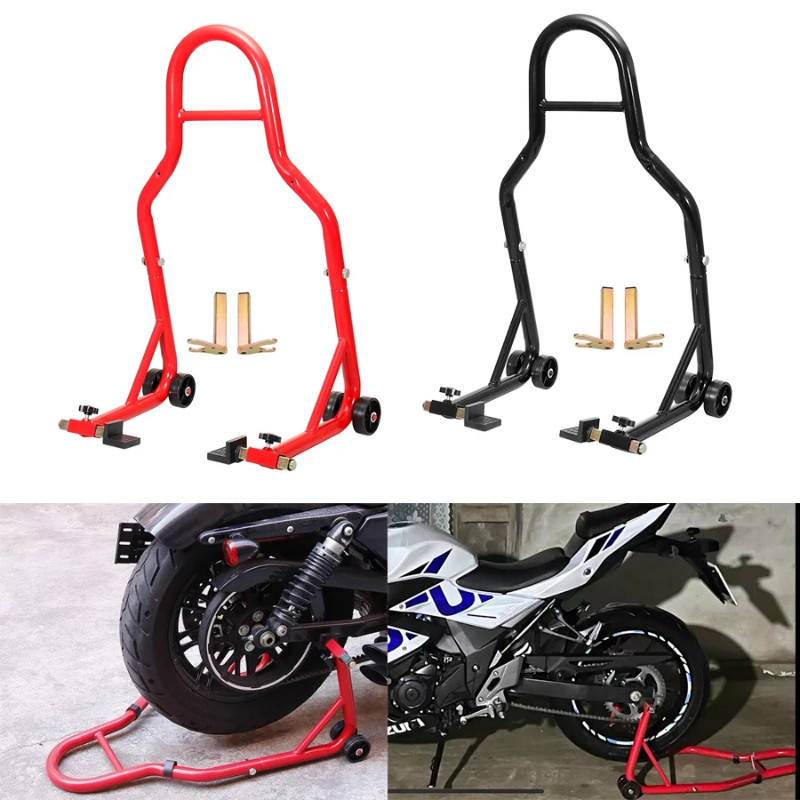 Motorcycle Front Wheel And Rear Wheel Support Stand Wheel Stand Auto Aheel Support Frame Tire Tool