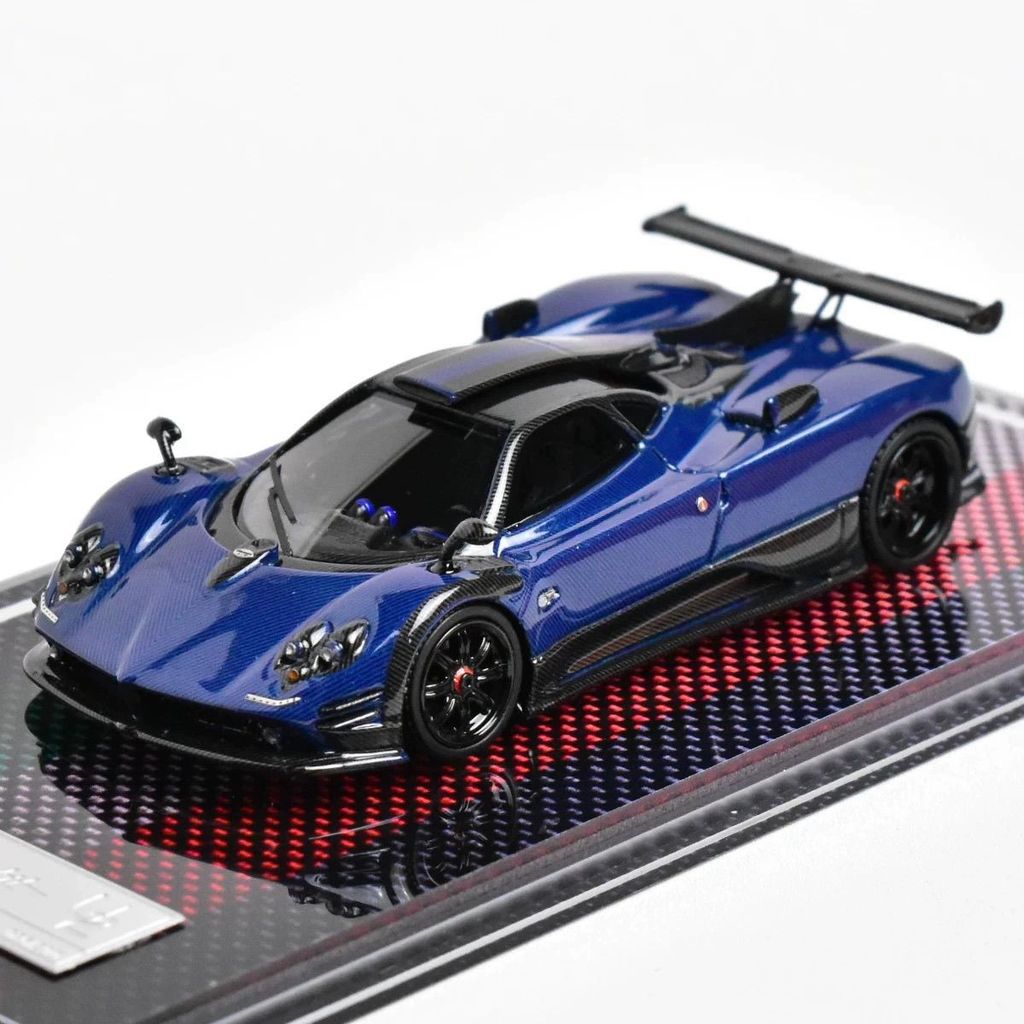 U2 1: 64 PAGANI PAGANI PAGANI 760LH โมเดลรถเรซิ่นลายคาร์บอนเต็ม