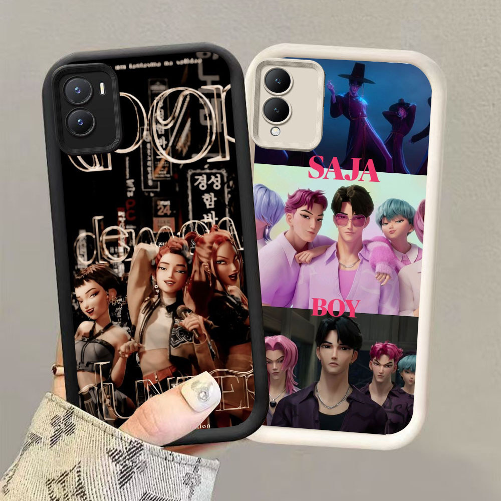 HK-49 แม่มด Hunter 2 ปลอกกันกระแทกสําหรับซิลิโคนสีดําและสีขาว VIVO IQOO Z9X Y56 Y17S Y16 Z10 Y35 Z9 