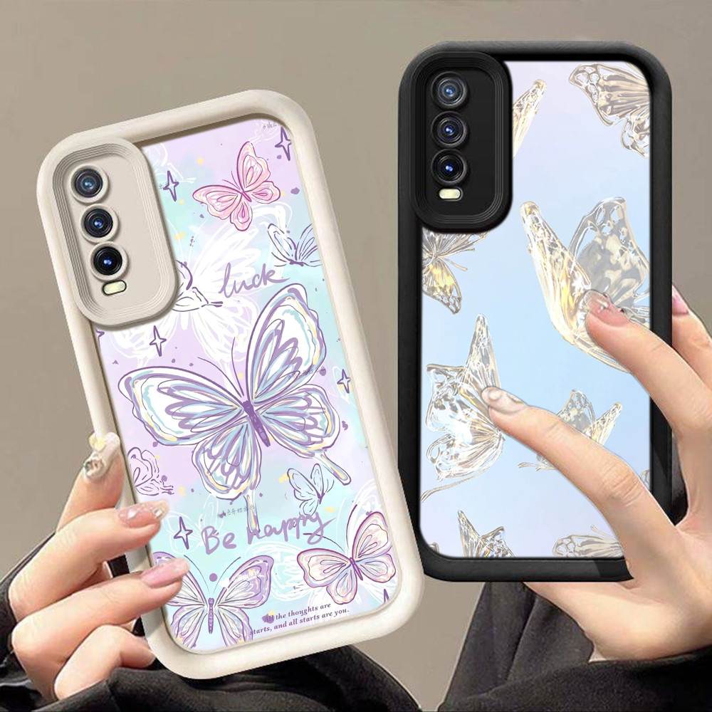 สำหรับ Redmi 12 12C 13C 14C 11A A1 A2 Plus A3 A4 เคสโทรศัพท์มือถือ ดวงตานางฟ้า กรณ AB73 Faddish Butt