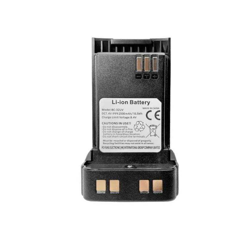 ▥ Uv-32 เปลี่ยนแบตเตอรี่ 2500Mah Bc-32Uv สำหรับ Dm-32Uv วิทยุอุปกรณ์เสริมสำหรับ  Dm-32