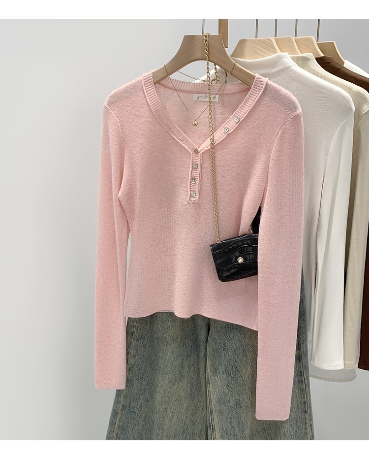 ปุ่มครึ่งเปิดปกสีทึบ ออกแบบเข้ารูป สำหรับเสื้อ96691