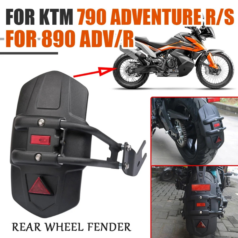 For KTM 790 Adventure R S KTM790 ADV R 790ADV 890 ADV Motorcycle Accessories Rear Fender Wheel Mudg