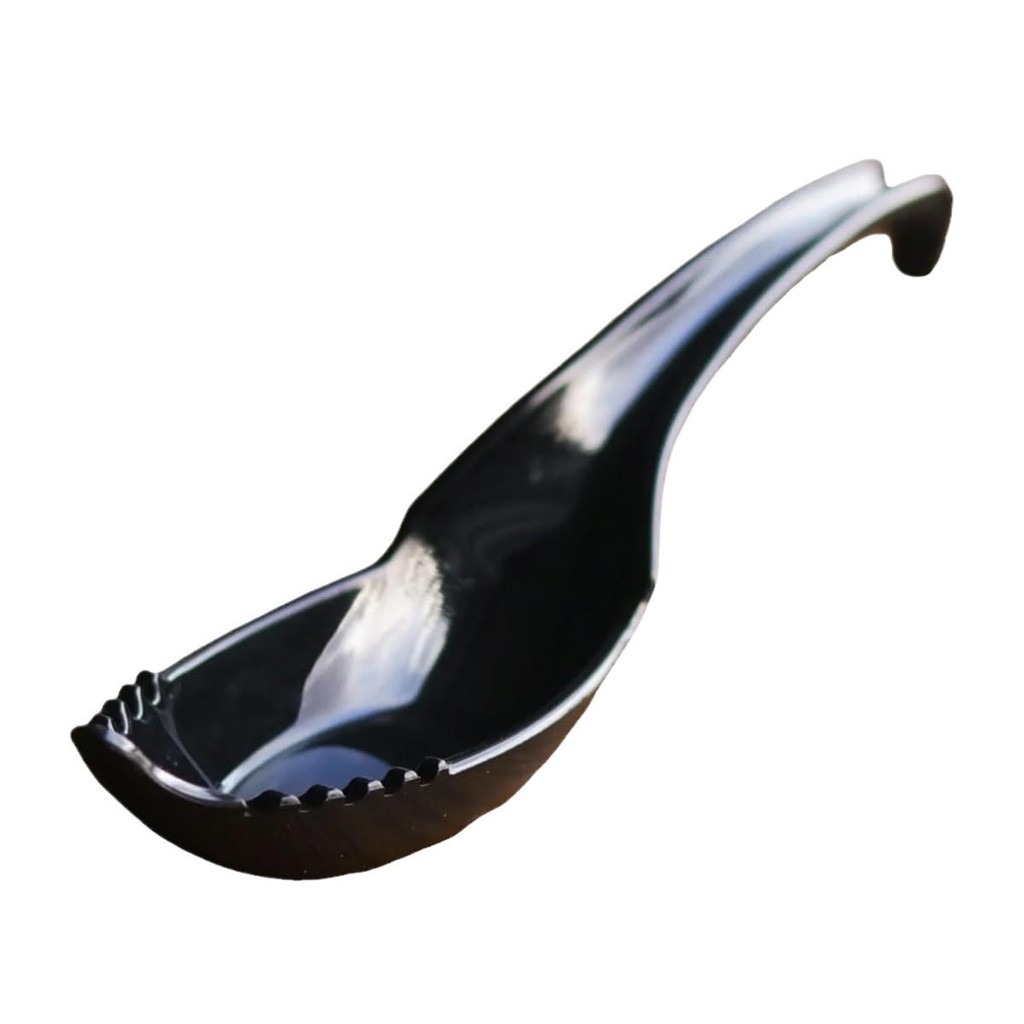 新品2 In1 Ramen Noodle Soup Spoon with Fork 拉面 Soup Dile Thin Spoon