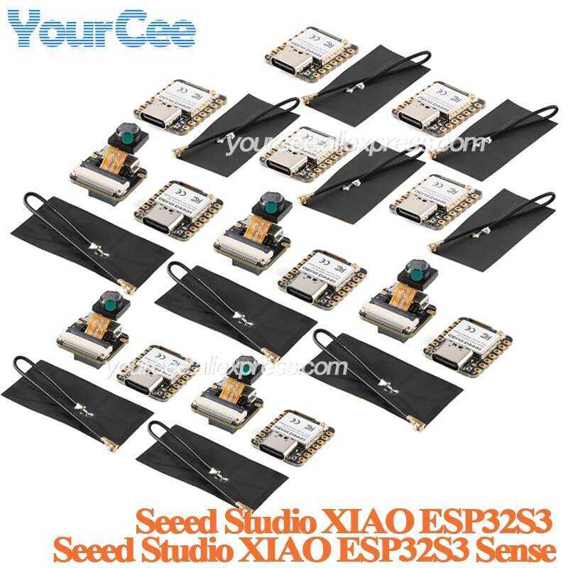 ชิ้น/1 10 ชิ้น Seeeduino ESP32S3 Sense Seeed Studio XIAO 2.4G บอร์ดพัฒนา ESP32-S3 กล้อง WiFi โมดูลไร
