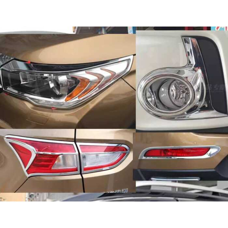 Guangqi Chuanqi GS4 กรอบไฟหน้าไฟท้าย gs4 ดัดแปลงไฟท้ายกรอบตกแต่ง Bright Strip GS4 ด้านหน้าด้านหลังหม