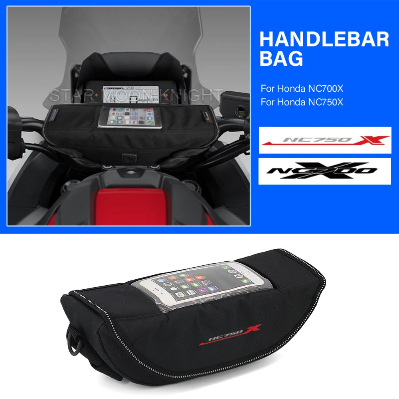 Motorcycle Waterproof Handlebar Bag For Honda NC750X NC700X NC750 NC700 NC 750 X 750X Accessories S
