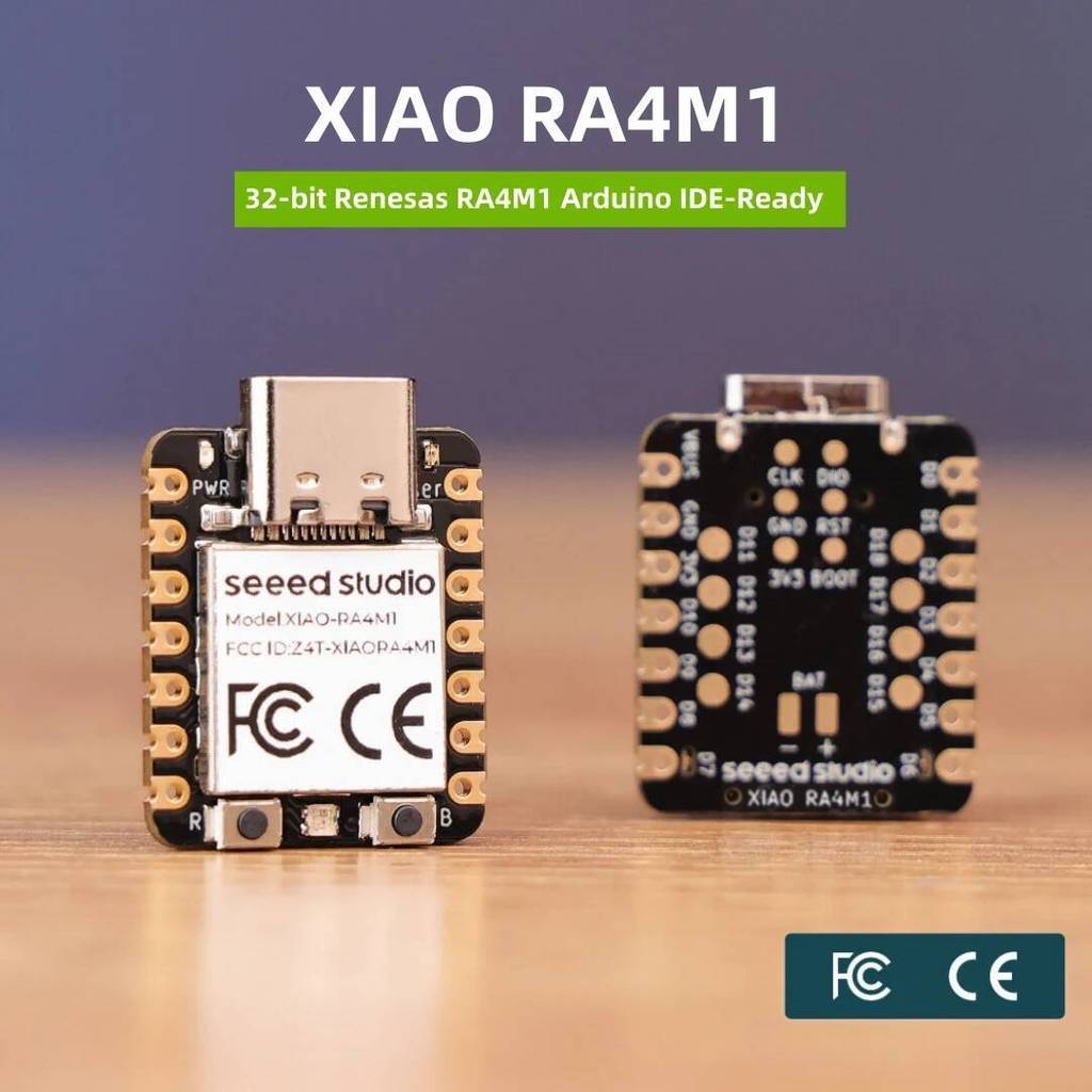 Arduino UNO XIAO RA4M1 - Smallest Dev Borad ตาม 32 บิต Renesas RA4M1, Arduino IDE-Ready, 19 GPIOs, R