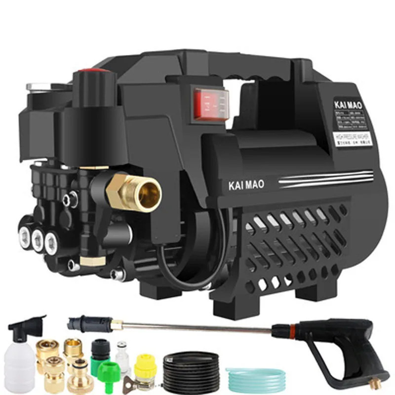 2800W Small Portable Car Washer Pump Pressure Adjustable High Pressure Washer Multifunction Home An
