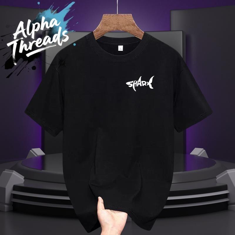 (จัดส่งตลอด 24 ชั่วโมง)Alpha Threads เสื้อยืดแฟชั่นผู้ชาย-ผู้หญิง เสื้อยืด เสื้อผ้าคอกลม เสื้อผ้าคอ