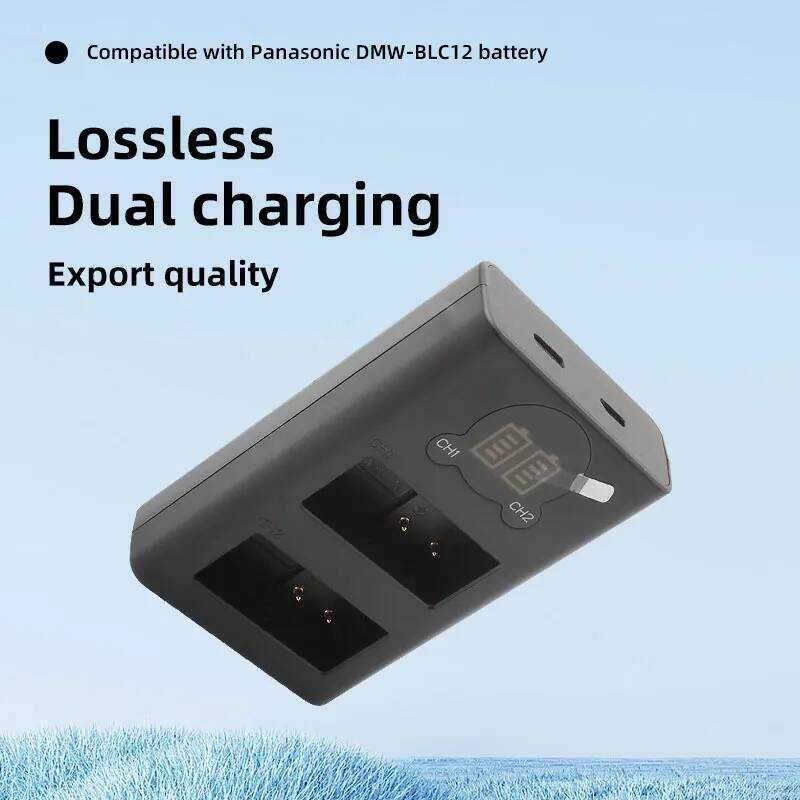 ▥ Dmw-Blc12 Dmw-Blc12e Blc12gk Blc12pp แบตเตอรี่เครื่องชาร์จสําหรับ  Lumix Dmc-Fz1000