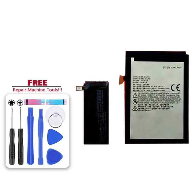 Mobile Phone Battery PM08 + PM29 835mAh+2965mAh For Motorola Moto Razr 40 Razr 40 Ultra XT2321-2