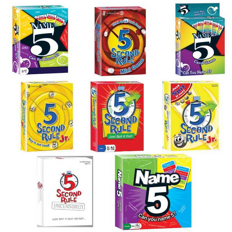 ส่งออกเวอร์ชันภาษาอังกฤษ Devil White Board Game Five Seconds 5 วินาทีกฎหมาย 5 SECOND RULE Fast Rhyth