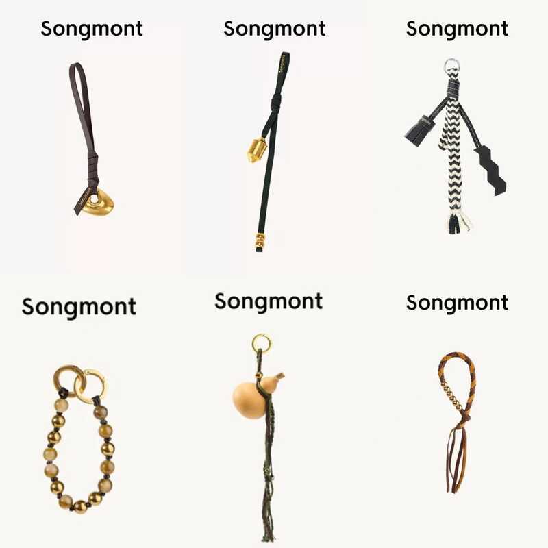 Songmont Mountain Pine Series จี้ Tiger Tooth Wuduo เครื่องประดับถัก สไตล์ COURAGE STONE TRANSIT TUB