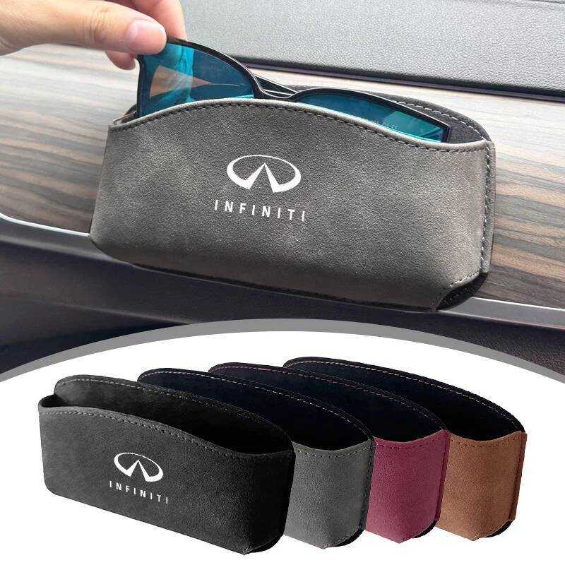 C Car Glass Organizer Box Adhive Storage For Infiniti Qx60 Qx70 Qx80 Qx50 Qx30 Q70l Q60 Q50 Q60s Q3