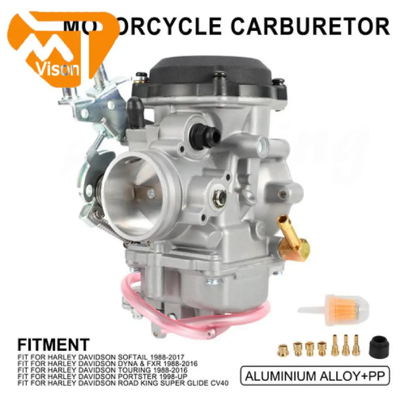 Carburetor Motorcycle Accessories with Power Injection For HARLEY Davidson SOFTAIL DYNA FXR TOURING