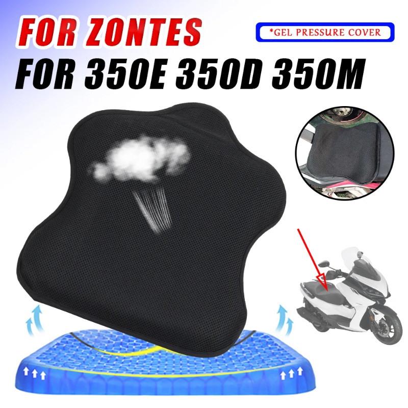 For Zontes 350E 350D 350M E350 D350 M350 ZT 350 E ZT350 D M 2023 Motorcycle Accessories Gel Seat Ge