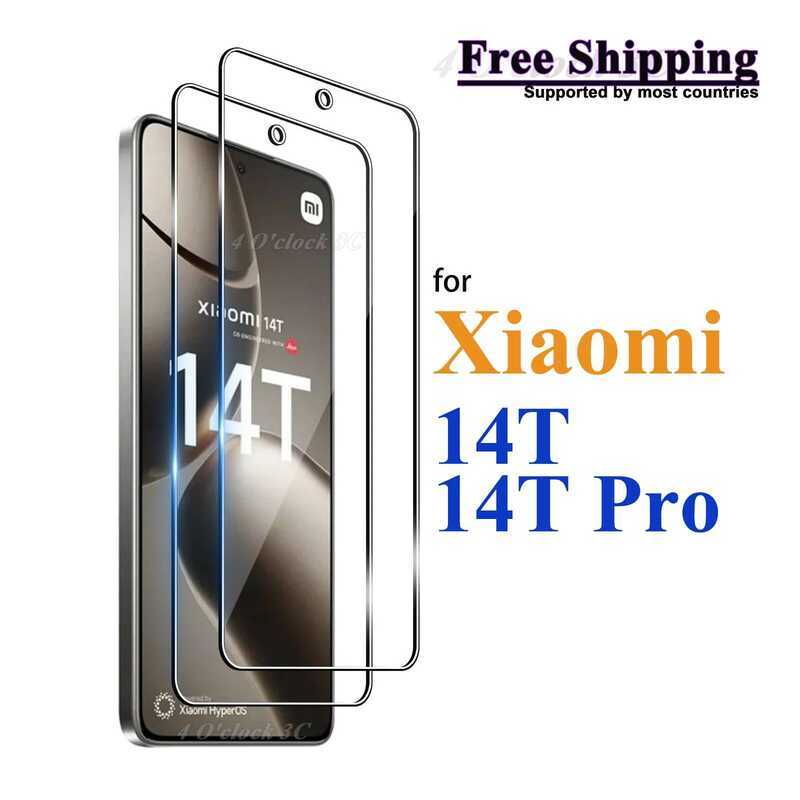 C For Xiaomi 14T Pro 6.67 Inch Screen Protector Tempered Glass Crystal Mica H HD Clear Transparent