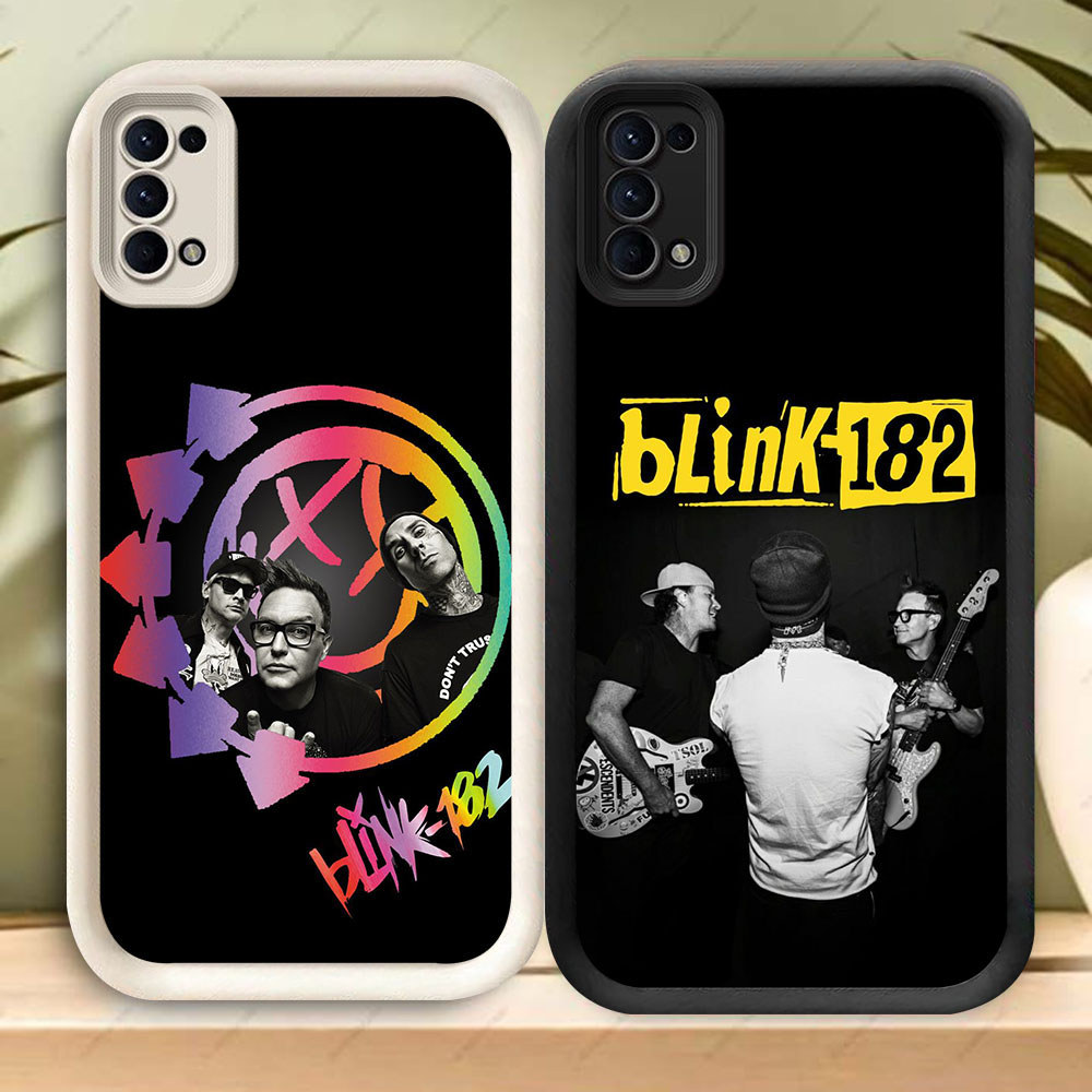 TS-42 Blink 182 NINEปลอกกันกระแทกสําหรับOPPO A5 A5i Reno 4 5 6 ค้นหาX3 Lite Realme C65 Narzo N53 N63