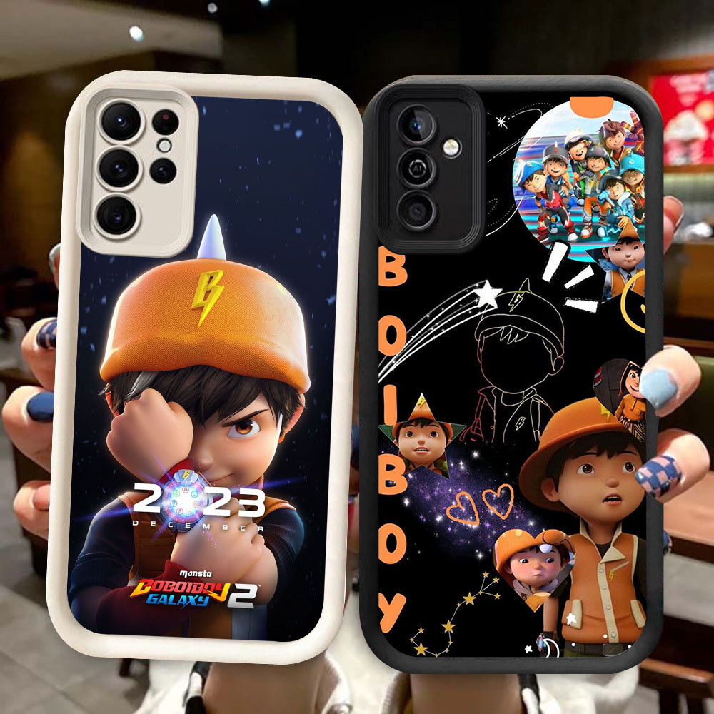 SAMSUNG TS-81 ใหม่ BoBoiBoy Fusion ปลอกกันกระแทกสําหรับSamsung A55 A54 M15 S25 S24 S21 FE Ultra