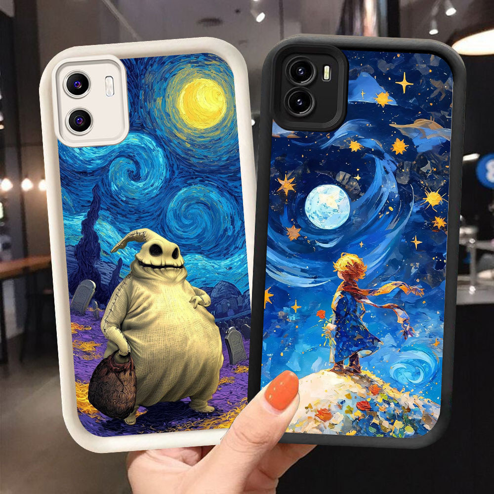 YS-98 Van Gogh ปลอกกันกระแทกสําหรับ VIVO Y15S Y22s Y33E Y55S Y33S Y15a Y01 Y22 Y55