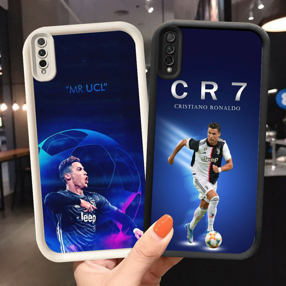 YS-46 CR7 Ronaldo เคสกันกระแทกสําหรับ Samsung A50 A50s M02 A30S A7 A02 A03 A26 A17 Core