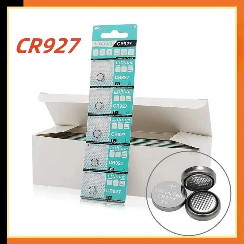 CR927 แบตเตอรี่ลิเธียม ร้อนสำหรับนาฬิกาของเล่น รีโมทคอนโทรล แสงเลเซอร์ DL927 BR927 BR927-1W CR927-1W