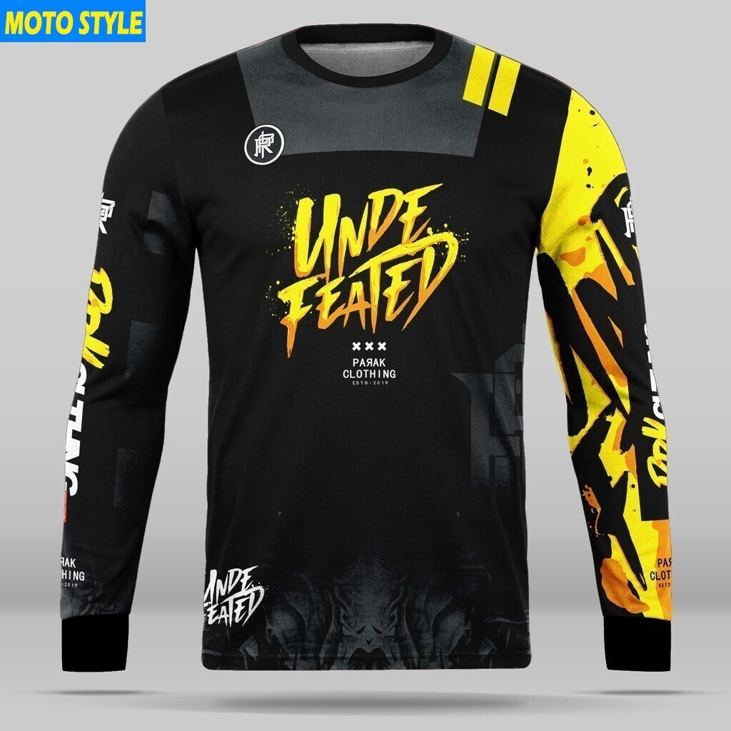 เสื้อมอเตอร์ไซค์แขนยาวผู้ชาย สวมใส่ง่ายและ сохเร็ว ออกแบบมาสำหรับการขับขี่และการใช้งานกลางแจ้ง